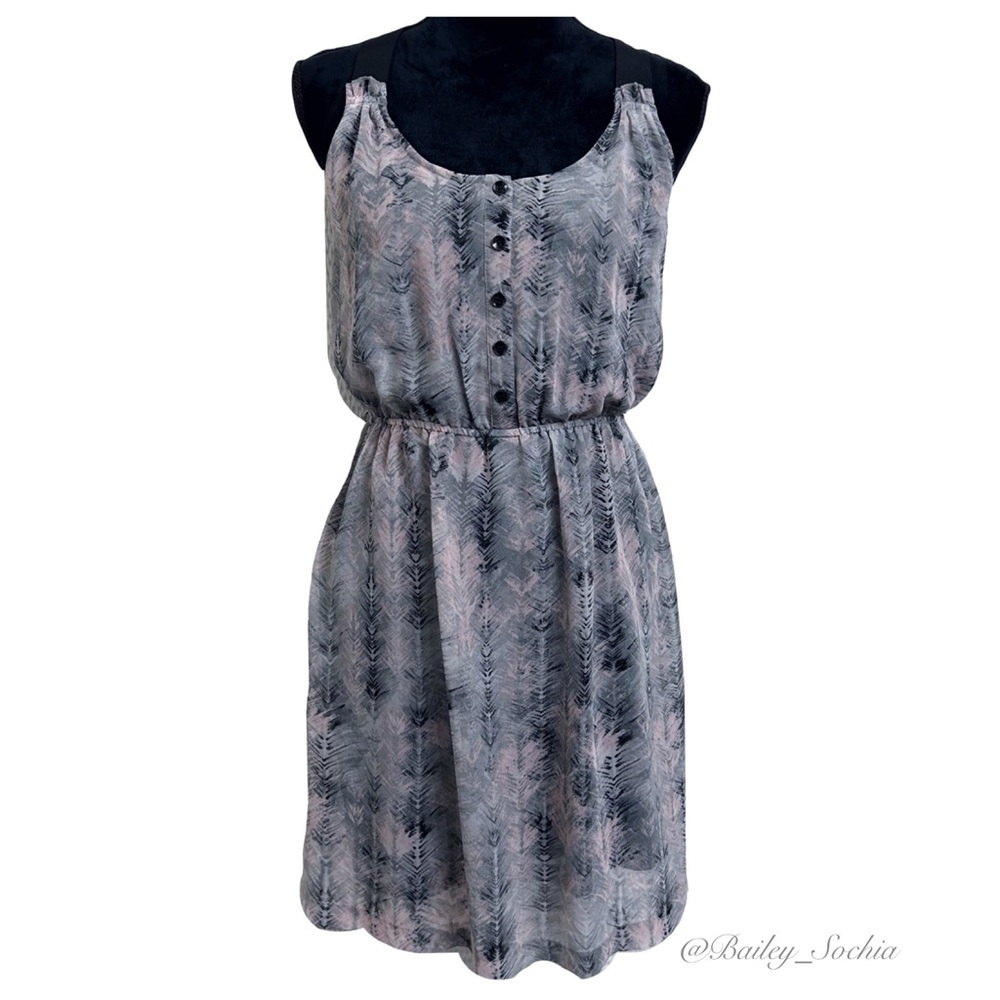 Kensie Feathered Hobo Dress